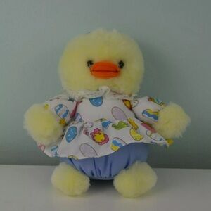Fordlet International Duck Plush Stuffed Animal Toy Kmart Easter Egg Yellow 1995